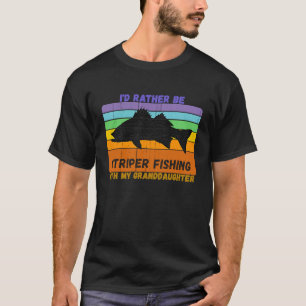 Vintage Großeltern schauen auf meine Enkelin Strip T-Shirt