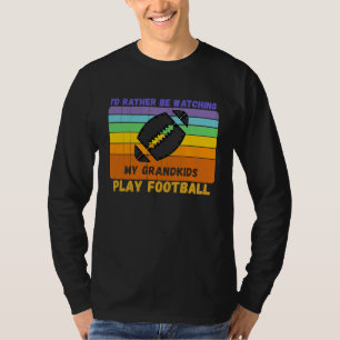 Vintage-Großeltern schauen lieber zu, wenn Enkelki T-Shirt