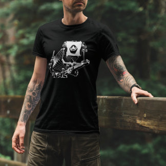 Vintage Großformatkamera T-Shirt