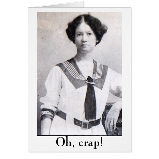 Vintage Grouch - jubelt mich nicht, (Vorne)