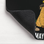 Vintage Groundhog Day February 2nd Celebration  Mousepad (Ecke)