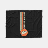 Vintage Groundhog-Flüsterer Ground Hog Tag Männer Fleecedecke (Vorderseite (Horizontal))