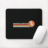 Vintage Groundhog-Flüsterer Ground Hog Tag Männer Mousepad (Mit Mouse)