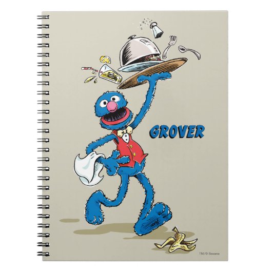 Vintage Grover der Kellner Notizblock (Vorderseite)