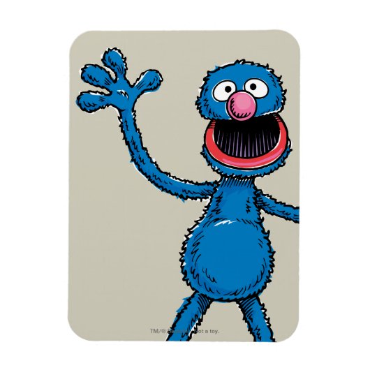 Vintage Grover Magnet (Vertikal)