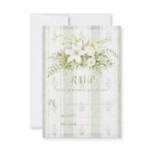 Vintage-Grün Floral Elegante Hellgrüne Hochzeit
