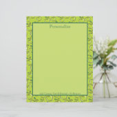 Vintage Grüne Äpfel Orchard personalisieren (Stehend Vorderseite)