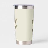 Vintage grüne Bananenblätter Thermobecher (Rechts)