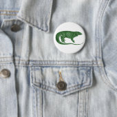 Vintage Grüne Eidechse Button (Beispiel)