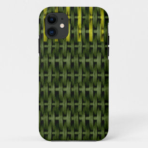 Vintage grüne Korb Kunst Grafikdesign Case-Mate iPhone Hülle