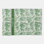 Vintage grüne Kröte Geschirrtuch (Horizontal)