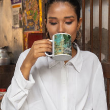 Vintage Grüne Märchen über Aqua Ephemera