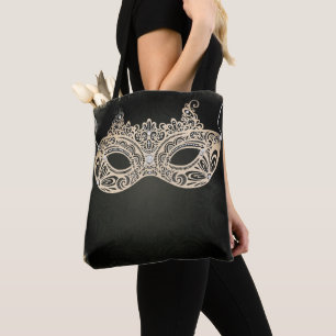 Vintage Grüne Perlen-Maskerade-Maske Kostüm-Party Tasche