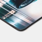 Vintage grüne Rennstrecke Schreibtischunterlage (Ecke)