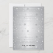 Vintage Grüne Silver Stag Bachelor Party Einladung (Rückseite)