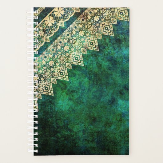 Vintage grüne Spitze Planer (Vorderseite)