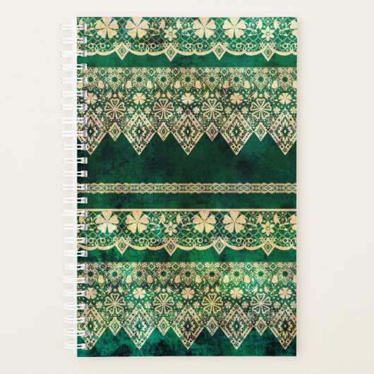 Vintage grüne Spitze Planer (Vorderseite)