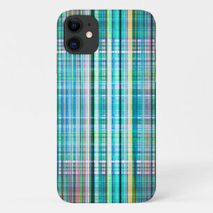 Vintage, grüne Streifen Case-Mate iPhone Hülle