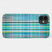 Vintage, grüne Streifen Case-Mate iPhone Hülle (Rückseite (Horizontal))