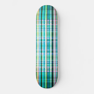 Vintage, grüne Streifen Skateboard