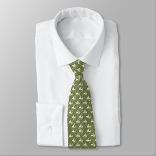 Vintage Grüne Weihnachtsbaum Wedding Neck Tie Krawatte