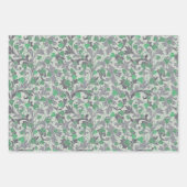 Vintage Grüne Weinberge auf Trellis Geschenkpapier Set (Vorderseite 2)