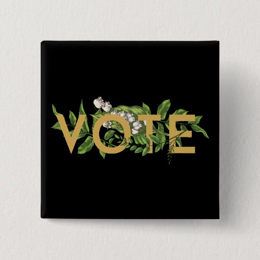 Vintage Grüne Weinroute Mendrisiotto Button (Vorderseite)