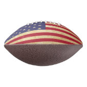Vintage Grunge American Flag 3D Shape Football (Gedreht 270)