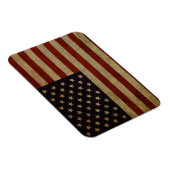 Vintage Grunge American Flag Magnet (Rechte Seite)
