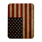 Vintage Grunge American Flag Magnet (Vertikal)