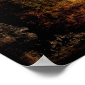 Vintage Grunge aus Textur schmutzig Poster (Ecke)