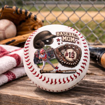 Vintage Grunge Baseball-Mama-Foto-Geschenk