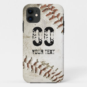 Vintage Grunge Baseball-Personalisierte Vorlage Case-Mate iPhone Hülle