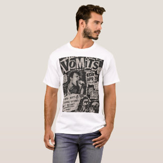 Vintage-Grunge-Collage-T-Shirt - Retro-Ästhetik M T-Shirt