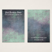 Vintage Grunge Earring Holder Display Cards (Vorne & Hinten)