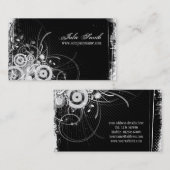 Vintage Grunge-Entwurfs-Geschäfts-Karte Visitenkarte (Vorne/Hinten)