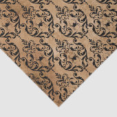 Vintage Grunge Gothic Spider and Web Seidenpapier (Ausschnitt)