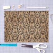 Vintage Grunge Gothic Spider and Web Seidenpapier (Handwerk)