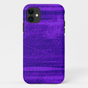Vintage Grunge lila Wandgrafik iPhone 11 Hülle