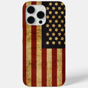Vintage Grunge patriotische USA amerikanische Flag Case-Mate iPhone Hülle