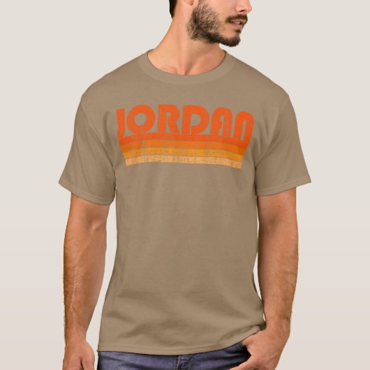 Vintage Grunge Style Junge T-Shirt (Vorderseite)