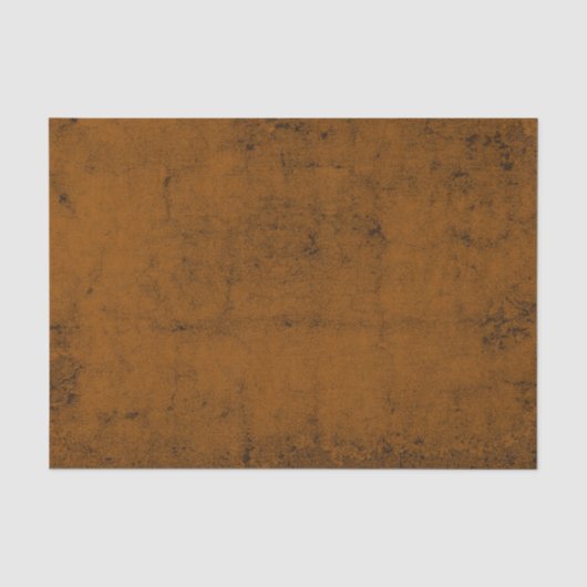 Vintage Grunge Textur Orange Black Rustic Seidenpapier (Vorderseite)