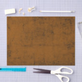 Vintage Grunge Textur Orange Black Rustic Seidenpapier (Handwerk)
