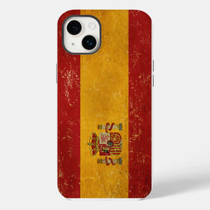 Vintage Grunge unter spanischer Flagge Case-Mate iPhone 14 Plus Hülle