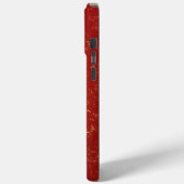 Vintage Grunge unter spanischer Flagge Case-Mate iPhone Hülle (Rückseite / Links)
