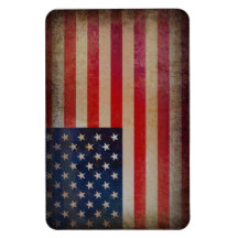 Vintage-Grunge-USA-Flag-Kühlschrankmagnet