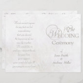 Vintage Grungy-Hochzeitsfeiern (Vorne/Hinten)