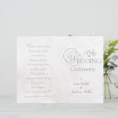 Vintage Grungy-Hochzeitsfeiern (Stehend Vorderseite)