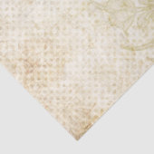 Vintage grungy rosa und Elfenbeinküste Rose Seidenpapier (Ausschnitt)