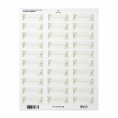 Vintage Grünpflanzen Eukalyptus-Blätter Hochzeit (Vorne)